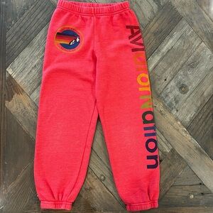 Aviator Nation kids sweatpants size 8